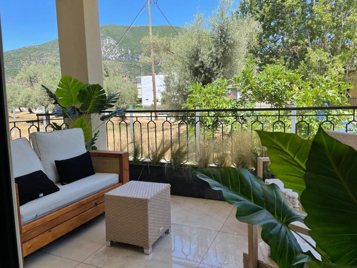 Kl Suites Lefkada - Feel At Home New Boho Apartment 400M From Beach Nidri Town Center エクステリア 写真