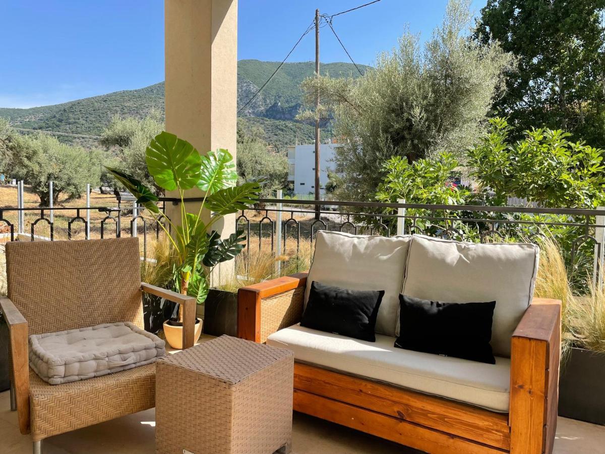 Kl Suites Lefkada - Feel At Home New Boho Apartment 400M From Beach Nidri Town Center エクステリア 写真